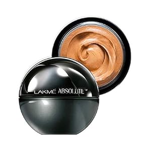 Lakme Absolute Skin Natural Mousse Golden Light 04, SPF8 Natural Finish Matte Cream Foundation -Long Lasting Weightless…
