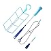 TAGVO Hydration Bladder Cleaning Kit + Backup Bladder 2 Liter BPA Free, 4 in 1 Cleaner Set-Long Brush for Hose, Small Brush for Bite Valve, Big Brush for Bladder & Hanger for Bladder Drying