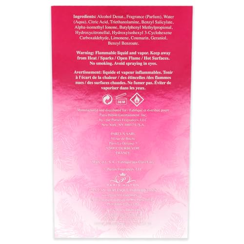 Paris Hilton Can Can Burlesque Eau de Parfum Perfume for Women, 3.4 Fl Oz