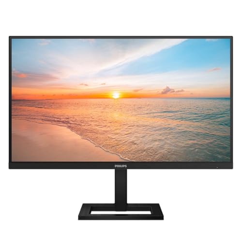 Philips 27E1N1900AE - Monitor Ultra HD da 27 pollici, altezza regolabile, altoparlante, HDR10 (3840x2160, 60 Hz, 2x HDMI 2.0, USB-C (65W PD), Hub USB) nero, 2023, altoparlante integrato