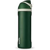 Owala Harry Potter FreeSip Insulated Stainless Steel Water Bottle with Straw, BPA-Free Sports Water Bottle, Great for Travel, 24 Oz, Slytherin