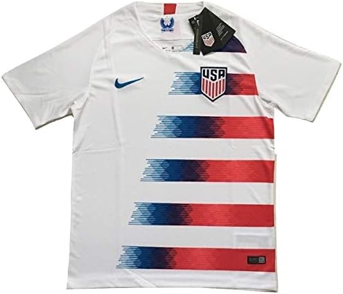 Enevva Men's USA National Team 2018-2019 Home Soccer Jersey White