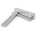 Powerful Rectangular Neodymium Bar Magnets / 10 Pcs + 5 Adhesive / 60 X 10 X 3 mm / Strong DIY Magnets for Decoration, Crafts, Home, Classroom, Garage, Office & Hanging Tools | Home & Industrial Use
