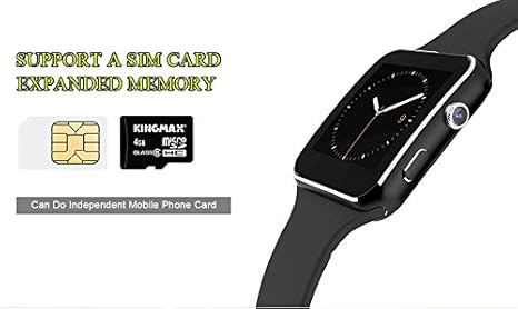 FLOVEME [ Smartwatches 1,54 Pulgadas Bluetooth Móviles Reloj ...