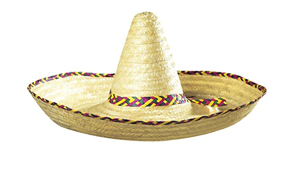 WIDMANN Giant Sombrero Decorated 65cm 