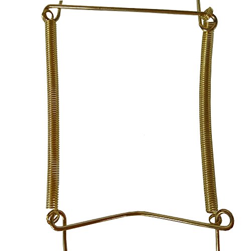 Xinlinke Lot5 8-Inch Medium Invisible Plate Wire Hanger Wall Holders with Protective Rubber Cover for 7.5" to 9.5" Decorative Tray