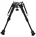JINSE Tactical Bipod 6- 9 Inches Adjustable Folding Spring Return with Adapter