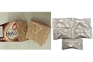 HOLANDELI Fresh Marble Chocolate Halva, 1lb loaf