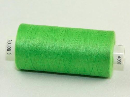 Coats Moon Polyester Sewing Thread Machine and Overlock 1000 Reel Cotton (M103)
