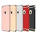 RANVOO iPhone 6s iPhone 6 Case Stylish Slim Hard Case with 3 Detachable Parts for Apple iPhone 6s iPhone 6, CHROME GOLD and MATTE BLACK, [CLIP-ON]