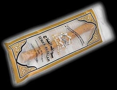 Al Falah Miswak Natural Toothbrush 10 Pack for Oral Hygiene