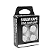Buick Chrome ABS White Top 5 Tire Stem Valve Caps