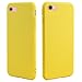Pelipop iPhone SE Case(2020),iPhone 8 Case, iPhone 7 Case, Yellow Colorful Slim Fit Anti-scratch Soft TPU Gel Silicone Skin Frosted Protective iPhone Cover for iPhone SE/7/8(Yellow)