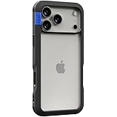 PLES Arche Case, Compatible with iPhone 17 Pro Max, Military Grade Shockproof, Anti-Yellowing, Anti-Fingerprint, Anti-Scratch (Matt Black)