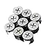 0.570.44Inch Furniture Connecting Cam Fitting,Cam Lock Nut,Furniture Connecting Fastener,Cam Connector Discs.15 Count.