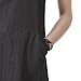 Salon Professional Barber Shop Collar Hair-cutting Apron, Colorfulife Adult Hair Cutting Coloring Styling Aprons with Pocket Hairdresser Stylist Adjustable Working Clothes Boutique Hair Clothing Hairdressing Wrap T015 (Black) by Colorfulife