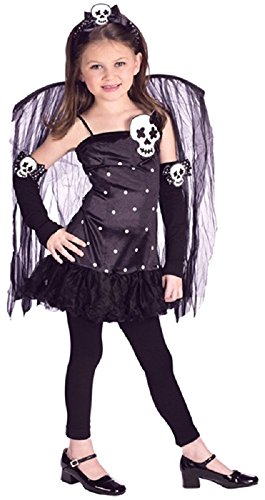 Child Skull Fairy Costume, Small 4-6