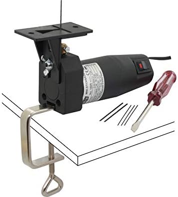 Donau Elektronik 1005 Mini-Jig-Saw 15-18 VDC with Blades, Multi-Colour