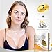 Reusable Anti Wrinkle Chest Décolleté Pads with BONUS Chest Pad and 15 pairs of 24k gold eye pads for Glowing smooth skin! - PREMIUM Medical Quality Silicone to Remove Wrinkles and Stretch marks!