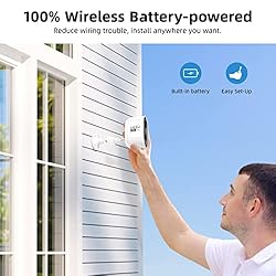 AOSU 2K Security Cameras Wireless Outdoor, Battery