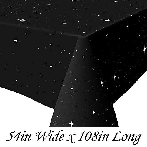41zNFOlPacL Space Party Tablecovers (2), Space Table Settings, Star Wars Party Supplies, School Events - Image 4