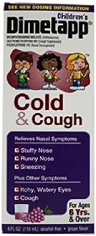 Product Of Dimetapp, Childrens Cold & Cough Grape, Count 1 - Cough Syrup/ Cold Liquid / Grab Varieties & Flavors