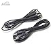 Ancable 2-Pack 3.5mm 1/8 TS Male Mini Plug to Male Mini Plug Monaural Mono Audio Cable 6ft - 12V Trigger, IR Infrared Sensor Receiver Extender
