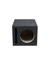 Caja para parlante sellada Bbox, Ventilado de un agujero, Carbón