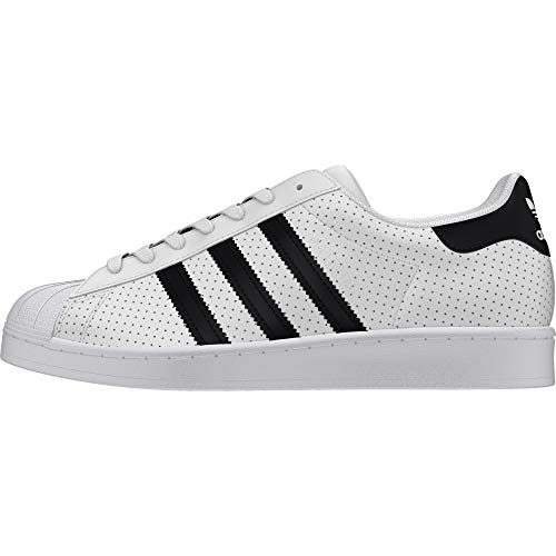 adidas Originals Men's Superstar Shoes Sneaker, White/Black/Core White
