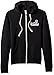 Twitch Logo Unisex Full Zip Hoodie (Large, Black)