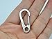 BANG TI Titanium 102kg Heavy Duty Mini Carabiner Quick Release Keychain (35mm, Super Durable)