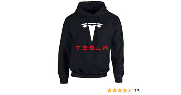 tesla zip up hoodie