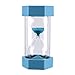10 Minutes Plastic Gravity Sandglass Hourglass Visual Timer Precise Sand Clock - Durable Blue Sand Timer