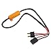 TOMALL H7 LED Headlight Decoder CAN-BUS EMC Warning Canceller Capacitor Anti-flicker Resistor harness