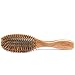 Breezelike Hair Brush for Women - No Static Wooden Bristle Detangler - Natural Wood Aroma Detangling Sandalwood Hair Brush