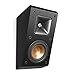 Klipsch Surround Dolby Atmos Bookshelf Home Speaker Set of 2, Black Vinyl (R-14SA)