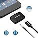 Type C to 3.5mm Adapter,Wofalodata 2 in 1 Mini Splitter Headphone Jack Audio Connector Convertor Cable with Charging for Motorola Moto Z2 Play-Black