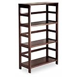 Winsome Wood 3-Shelf Wide Shelving Unit, Espresso (Kitchen)