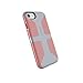 Speck Products 79239-B994 CandyShell Grip iPhone 8 Case, Also fits iPhone 7/6S/6 - Nickel Grey/Warning Orange