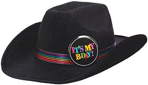 birthday cowboy hat