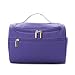 Hanging Travel Toiletry Bag for Men and Women - Decdeal Waterproof Cosmetic Bags - Perfect Travel Cosmetic Organizer (Purple)