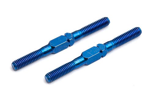 Team Associated 1401 Titanium Turnbuckle, 33mm, Blue, 2-Pack