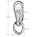 LYMFHCH 2 Pack Hammock Chair Swivel Hook - 500LB Weight Capacity for Indoor and Outdoor