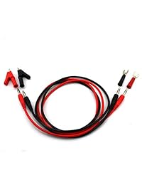 totot 4 en 1 banana Plug Alligator clip Test Lead combinado Pure Copper Tenedor Insert a Clip de cocodrilo