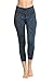 CYZ Women's Space-Dyed Tummy Control Yoga Workout Leggings with Cell Phone Pocket primary