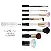 Makeup Brush Cleaner and Dryer, Portable Brushes Cleaner, Cleans and Dries Makeup Brushes in Seconds for All Size Makeup Brushes/ with 360 Rotation