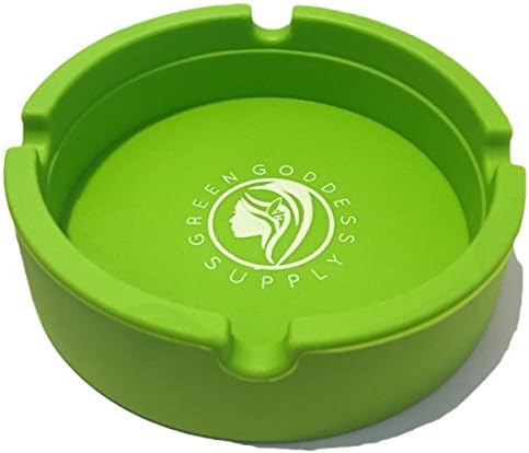 Green Goddess SupplySilicone Ashtray (Green)