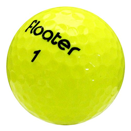 PG Professional Golf Floater New Floating Yellow Golf Balls (Pack 12)