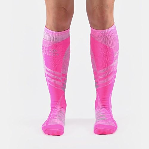 EC3D Women's Compression Twist Socks (Pink) Size: 2