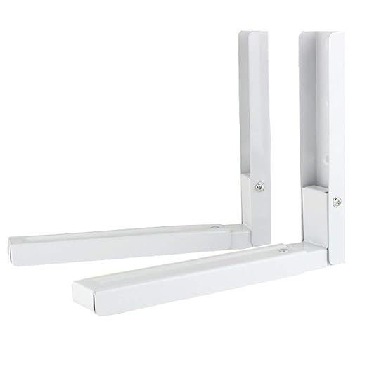 Soporte de Estante Jylybmq Soporte de microondas Blanco Marco de ...